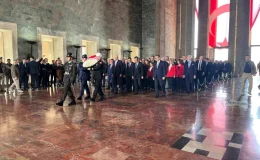 TBMM Başkanı Numan Kurtulmuş, Anıtkabir’deki törene katıldı