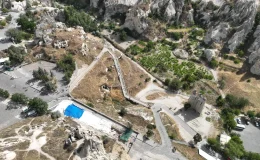 Kapadokya’da yapılan kazı çalışmalarında çeşitli bulgular ortaya çıktı
