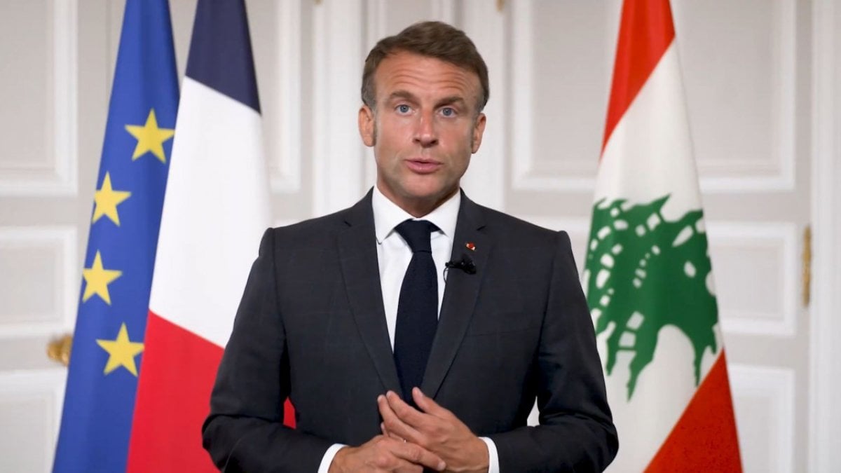 Fransa Cumhurbaşkanı Macron’dan ‘Lübnan’ın yanındayız’ mesajı