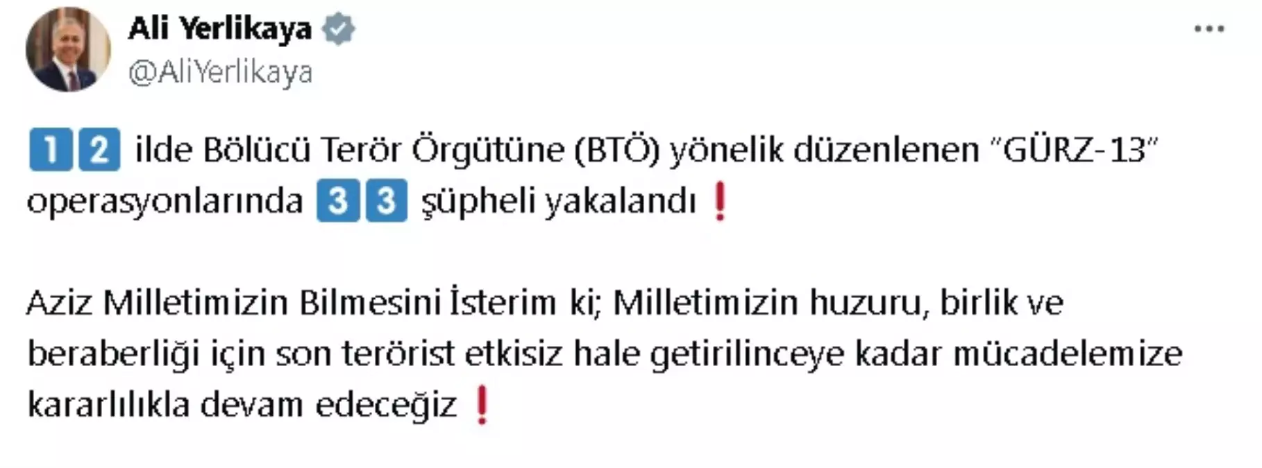 Gürz-13 Operasyonu: 33 Şüpheli Yakalandı