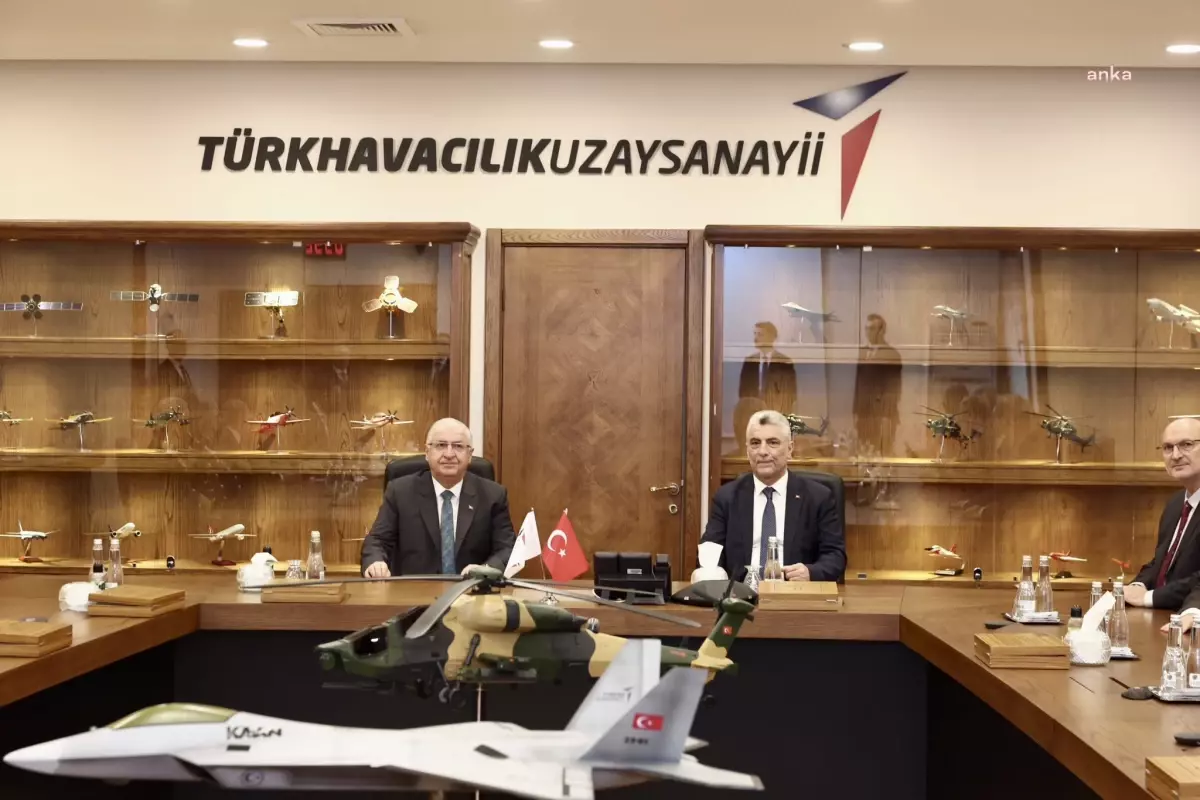Bakanlar TUSAŞ’ı Ziyaret Etti