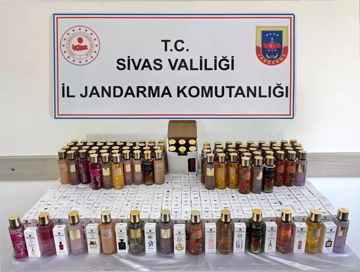 Sivas’ta 1.7 Milyon Liralık Kaçak Parfüm Operasyonu