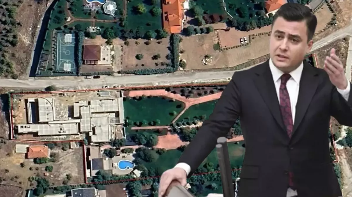 AK Partili Osman Gökçek’in Meclis gündemine de gelen evi görüntülendi