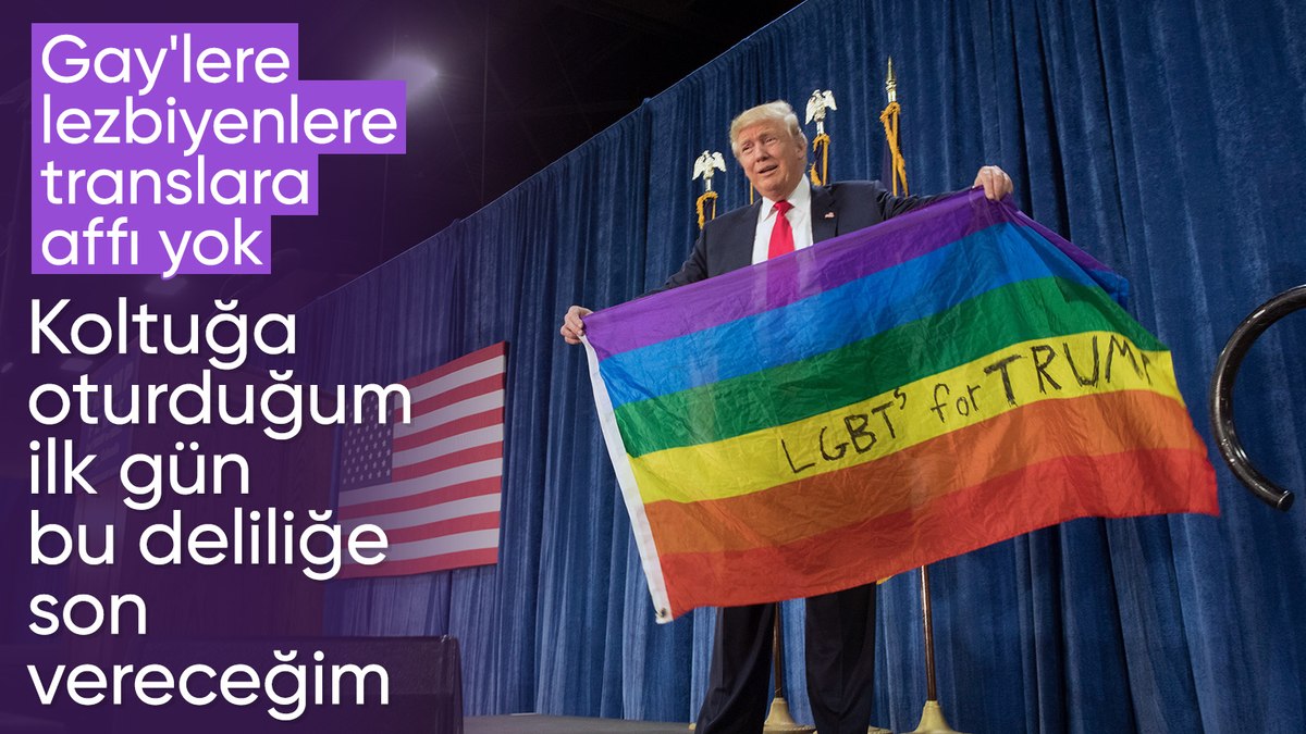 Donald Trump: Transseksüellik deliliğine son vereceğim
