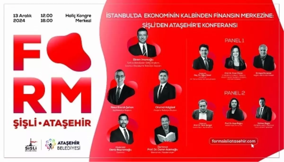 Şişli ve Ataşehir’den Ekonomi Konferansı